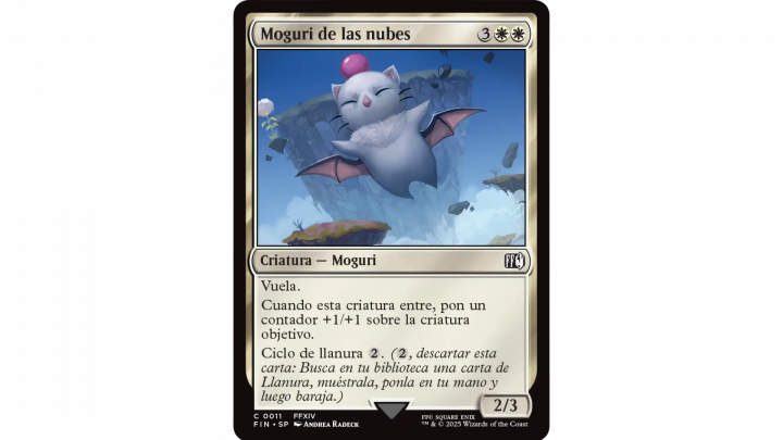 Carta Moguri de las nubes de Magic: The Gathering – Final Fantasy XIV.