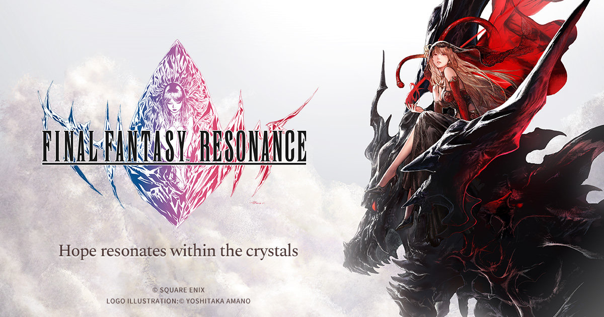 Portada de Final Fantasy Resonance para el análisis de la demo